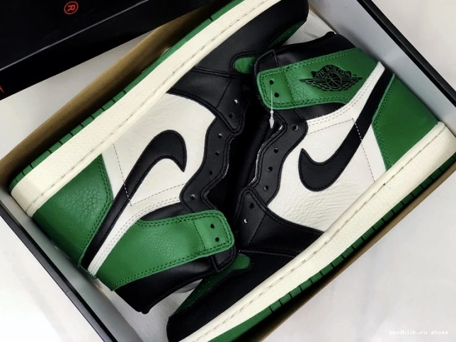 Cheap 555088-302 Pine Air OG NRG Sail-Black High 1 Green Jordan 0818